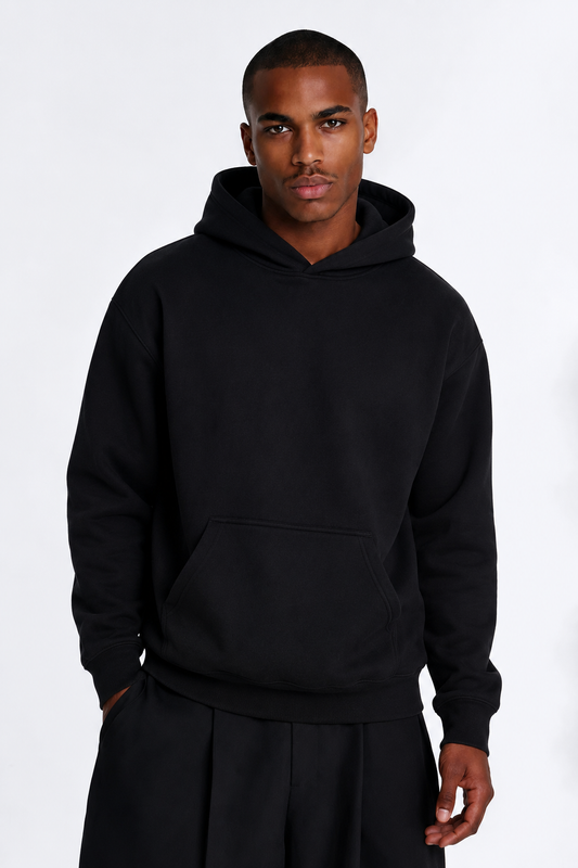 Adult Premium black Hoodie